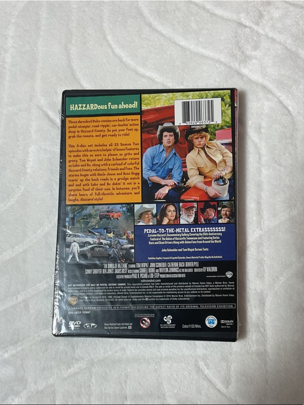 The Dukes of Hazzard - Season 2 DVD (Black) - Picture 2 of 2